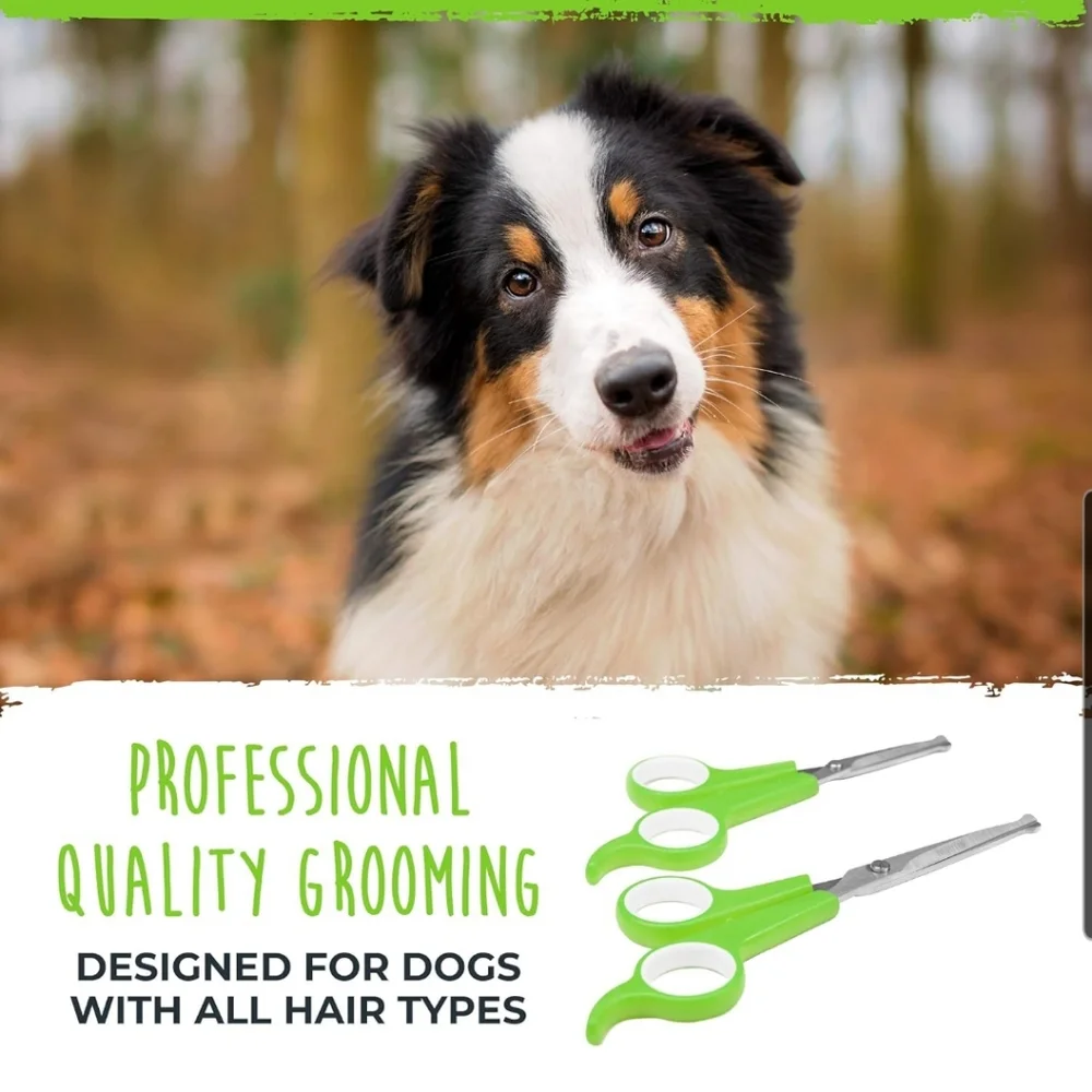 NWT Dog Grooming Glove and Scissors